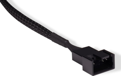 Kabllo Y Alphacool 4-Pin në 2x 4-Pin PWM, 30cm, e zezë