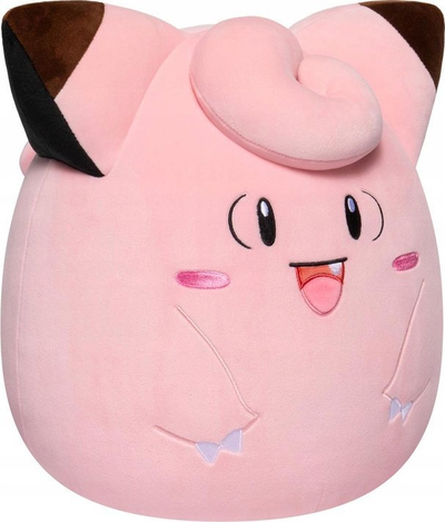 Lodër pelushi Squishmallows Pokemon Clefairy, 14", rozë
