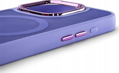 Футрола MagSafe Fashion Case за Apple iPhone 16 Pro, TPU, мат виолетова