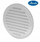 Grilë ventilimi Awenta MTA16B, e rrumbullakët, 125 mm, metalike, e bardhë