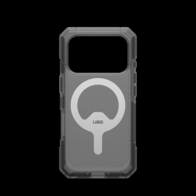 Kapak telefoni UAG Trooper për iPhone 17 Pro, MagSafe, i fortë tip ushtarak, transparent