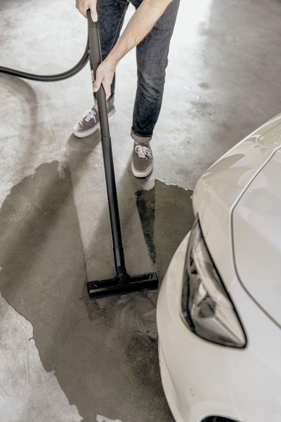 Fshesë me korent Karcher WD 3 S V-17/4/20, 1000W, depozitë 17L, inox