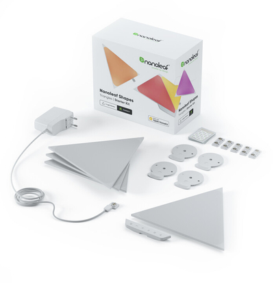 Panel dritash Nanoleaf, trekëndëshe, 4 copë