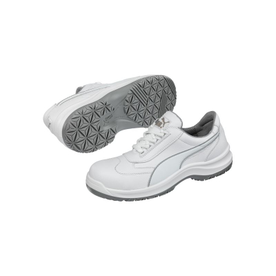 Këpucë pune Puma Clarity Low U MLI S13B0, kompozit, antistatik, të bardha