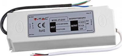 Furnizues energjie V-TAC VT-22101, 100W, 24V IP65, i bardhë