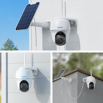 Kamerë Reolink Argus Series B430, 5MP, Wi-Fi, e bardhë
