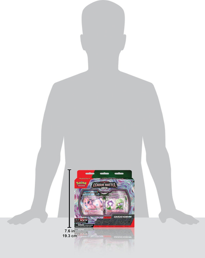 Set letra Pokémon TCG Gardevoir ex League Battle Deck, 60 letra, gati për lojë, shumëngjyrëshe