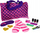 Set manikyr për goca Little Girls DIY Nail Art, me tharëse thonjsh, 3 llakë, rozë