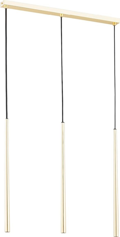 Lampë e varur Alfa Carmen 62286, 3xG9 40W, metal, ngjyrë ari