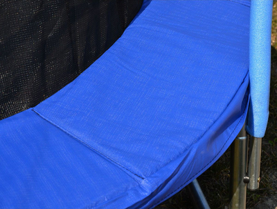Trampolinë kopshti Enero 1014609, me rrjetë nga brenda, 12 FT 366 cm, blu