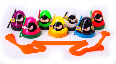 Lodër slime Glutek Mr. Boo Ninja Okto, Ninja MIX, shumëngjyrësh