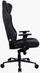 Karrige lojrash Arozzi Vernazza SoftFabric, ergonomike, e zezë