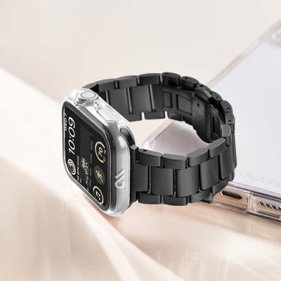 Mbulesë ore për Apple Watch Series 7/8, 45mm, Tough Case, transparente