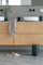 Kosh plehrash me pedale Brabantia New Icon XS, çelik inox, 3L, jeshil