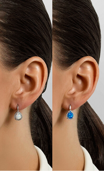 Vathё Brilio Silver Opals EA636W