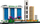 Lodër LEGO Architecture Singapore 21057, set ndërtimi për me mbledh