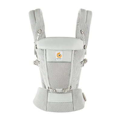 Nosilkë bebe Ergobaby Adapt Soft Flex Mesh, ergonomike, rrjetë ajrosëse, gri Pearl