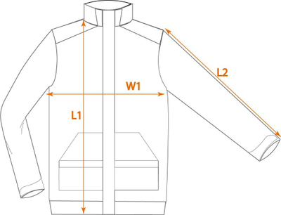 Bluzë pune Neo Polar Work Premium, fleece 300 g/m², Cordura, XXL, gri me detaje neon