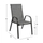 Set Tavolinë + 6 karrige textilene metalike,"HM11482", gri