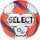 Top hendbolli Select Ultimate European League EHF v25, sintetik, i bardhë portokalli