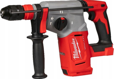 Çekiç-spirale Milwaukee M18 BLHX-0X, SDS+ 26mm, 18V brushless, i kuq