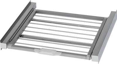 Adapter grumbullues Xavax për lavatriçe dhe tharëse, konstruksion metalik, 61 x 60 cm, i bardhë