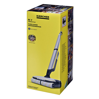 Pastrues dyshemeje Karcher FC7 Cordless, pa kabllo, argjendtë e bardhë