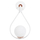 Llambë muri Hanging Drop 22×20×43 Hcm (HM7640.03), bardhë