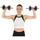 Set hantellash EB Fit 585463, 2 x 7.5 kg, gize, të zeza