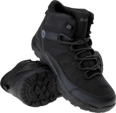 Çizme trekking Hi-Tec Selven Mid, meshkuj, madhësia 45, të zeza