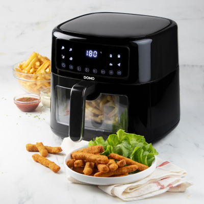 Fritezë ajri Domo DO1134FR, 1500W, 6L, e zezë