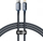 Kabllo USB Baseus USB C me Lightning, 1.2m, 2.4A, e zezë