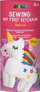 Set kreativ qepjeje MG Creative Sew a Keyring Unicorn, maskotë varëse çelsash, për kalamaj 6+