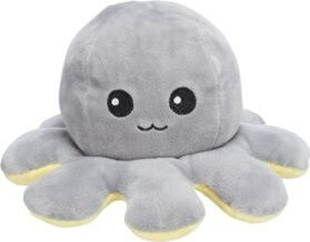 Lodër pelushi oktapod Trixie Reversible, 35 cm, me zë, shumëngjyrësh
