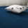 Tapet rrumbullak Strado Round Rug Rabbit, 160x160, Royal Navy blu