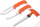 Set gjuetie Outdoor Edge Jager Guide, çelik inox, me sharrë dhe këllëf, portokalli