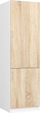 Dollap kuzhine Lima S60/205 për frigorifer të futur brenda, 60x205cm, sonoma e bardhë