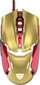 Maus E-Blue Iron Man Armor, 4000 DPI, i artë