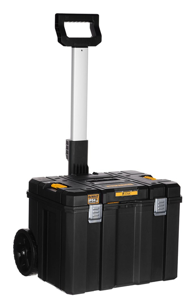 Kutia veglash me rrota Dewalt DWST83347-1 TSTAK 2.0, e verdhë e zezë