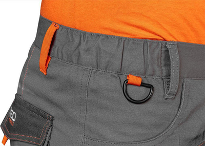 Pantallona të shkurtra pune Neo Tools Neo Shorts, pambuk 100%, masa S, gri