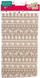 Pëlhurë dekoruese Craft with Fun, 45x50cm, kafe