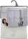 Perde dekorative Douceur d'Intérieur Lissea White, set 2x, 60 x 120 cm, voile ngjyrë rëre