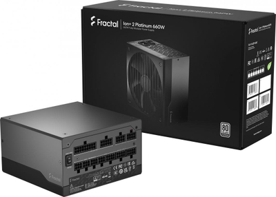 Burim energjie Fractal Design Ion+ 2 Platinum FD-P-IA2P-660-EU ATX, 660W