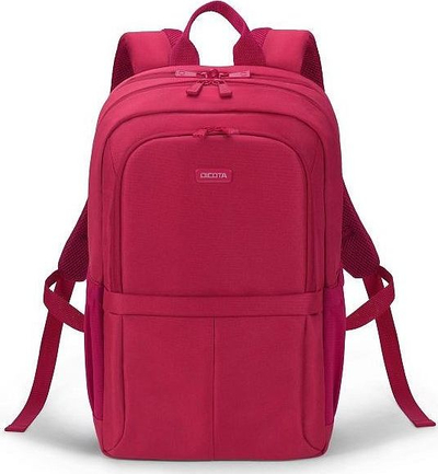 Çantë shpine laptopi DICOTA Eco Backpack Scale, 15.6", material PET i ricikluar, e kuqe