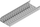 Каналетa за кабли Korytko KCL400H60/3, 400x60mm, должина 3m, метална сребрена