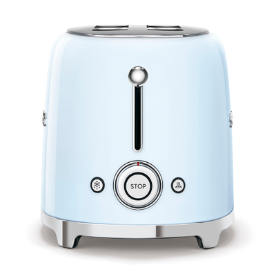 Thekëse buke SMEG 50's Style TSF01PBEU, 950 W, 2 copë, e kaltër pastel