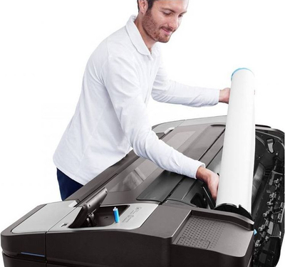 Printer formati i gjerë HP DesignJet T1700, 44", PostScript, i bardhë