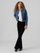 Јакна Vero Moda VMLUNA 10279492 Тексас со средна сина боја