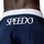Sorçe noti Speedo Jetstream 16" Logo, për burra, UPF50+, blu navy me të bardha