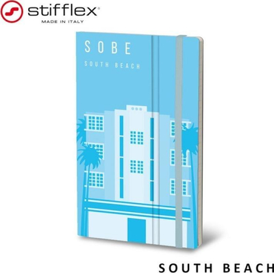 Fletore Stifflex Alias South Beach, 13x21cm, 192 faqe, shumëngjyrëshe